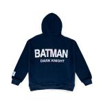 Hoodie with Batman Dark Knight logo print on front and back