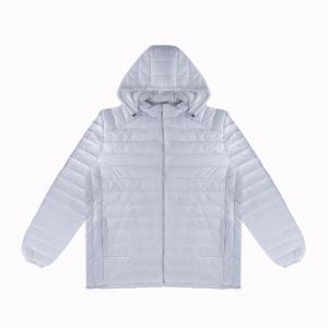 Men's Jumbo Size Full Sleeve Puffer Jacket with Hood