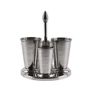 Stainless Steel Drinking Glasses Holder