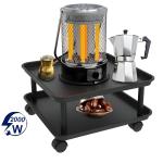 مدفأة ميلالوكس الكهربائية مربعة الشكل