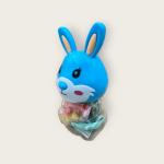 Bunny Head Play Dough Set – 14 Colors Modeling Clay Kit with Cute Animal Storage