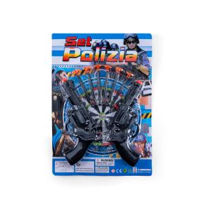Police Dart Gun Toy Set