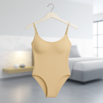 VIP Seamless Scoop Neck Bodysuit with Adjustable Spaghetti Straps