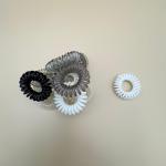 Spiral Hair Tie Set in Transparent Tube
