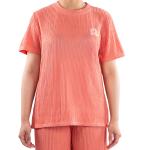 طقم ملابس منزلية بنقشة مضلعة تطريز على الصدر وقصة مريحة راحة وأناقة في كل لحظة