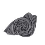 Cotton and Chiffon Scarf with Fine Stitch Edges - LIght Olive Green