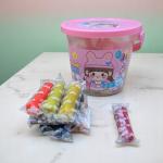 Cartoon Girl Play Dough Set – 24 Color Soft Modeling Clay Kit for Kids