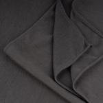 Cotton and Chiffon Scarf with Fine Stitch Edges - Dark Green