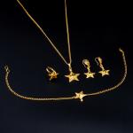 طقم الحلي بتصميم النجوم السماوية الجذابة