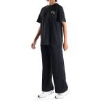 طقم ملابس منزلية بنقشة مضلعة تطريز على الصدر وقصة مريحة راحة وأناقة في كل لحظة