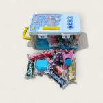 Play Dough Set in Mini Pink Refrigerator Style Box - 18 Colors with Fun Molds and Tools