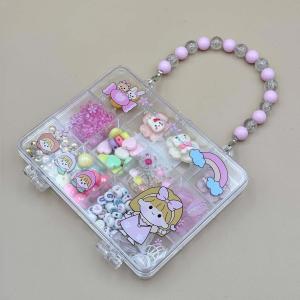 Kawaii DIY Bead Jewelry Kit – Pastel Charm Edition