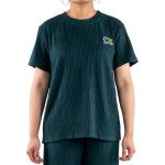 طقم ملابس منزلية بنقشة مضلعة تطريز على الصدر وقصة مريحة راحة وأناقة في كل لحظة