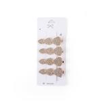 Triple Triangle Rhinestone Hair Clip Set
