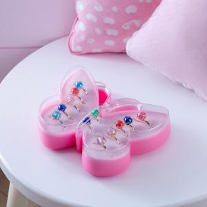 Rainbow Gems Rings Collection