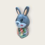 Bunny Head Play Dough Set – 14 Colors Modeling Clay Kit with Cute Animal Storage