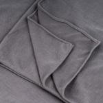 Cotton and Chiffon Scarf with Fine Stitch Edges - LIght Olive Green