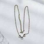 عقد قلادة بثلاث حلقات مترابطة