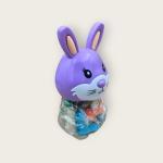 Bunny Head Play Dough Set – 14 Colors Modeling Clay Kit with Cute Animal Storage