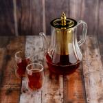 Ergonomic Design Glass Teapot 950ml