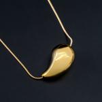 طقم مجوهرات على شكل حبة لامعة أناقة لكل مناسبة