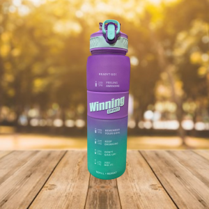 Winning Pirit Water Bottle Blue and Purple 1000ml