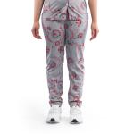 Paisley Print Satin Pajama Set, Soft & Breathable