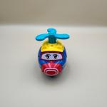 طائرة هليكوبتر كرتونية من Whirly Eyes - لعبة ادفع وانطلق مع حركة المروحة