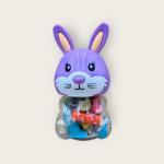 Bunny Head Play Dough Set – 14 Colors Modeling Clay Kit with Cute Animal Storage