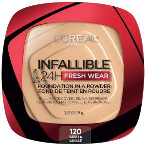 L'Oreal Paris Infallible 24H Fresh Wear Foundation In A Powder - Vanilla 120