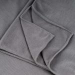 Cotton and Chiffon Scarf with Fine Stitch Edges - Ash Grey