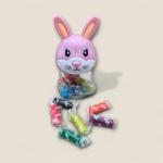 Bunny Head Play Dough Set – 14 Colors Modeling Clay Kit with Cute Animal Storage