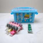 مجسم طين تشكيل للأطفال مجموعة عجينة لعب 24 لون مع قوالب شخصيات كرتونية